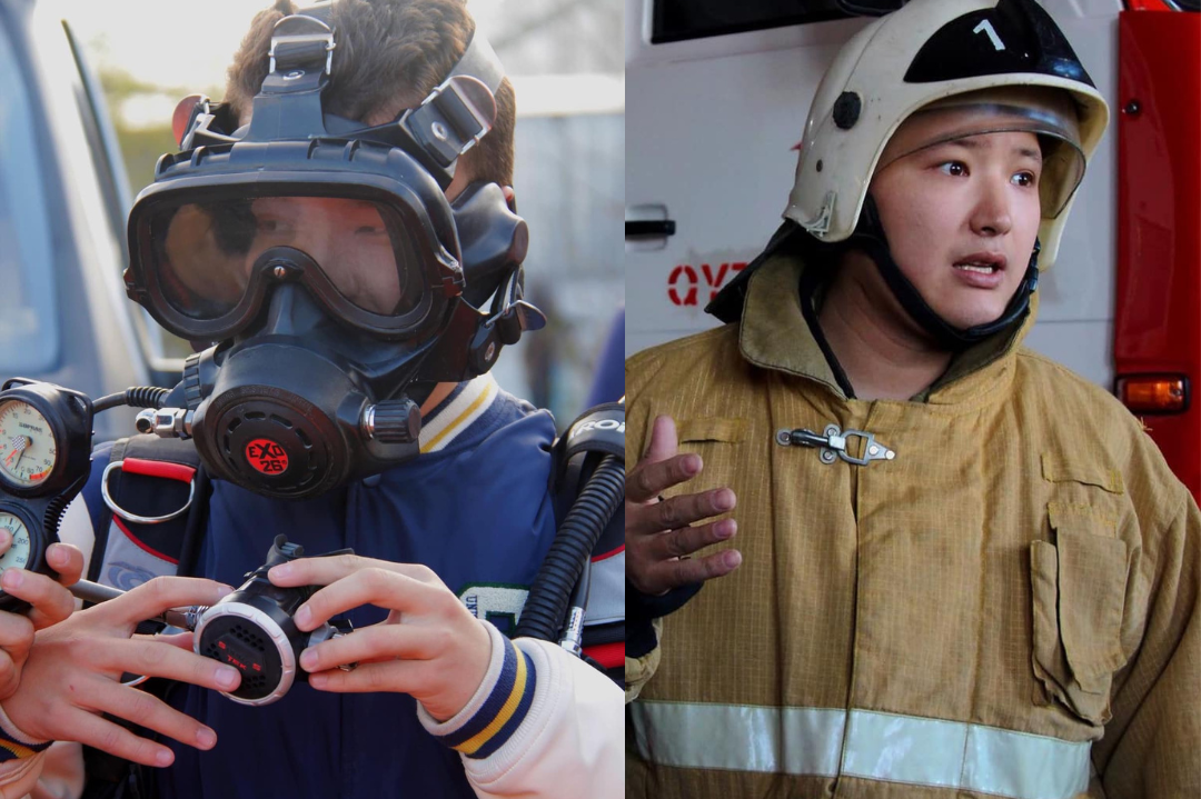 Подробнее о статье Ученики NIS познакомились с профессией пожарника
